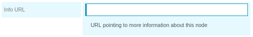 Node Info Url