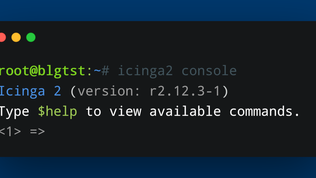 How to connect to the Icinga 2 API via the Icinga Console