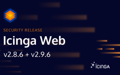 Releasing Icinga Web v2.8.6 and v2.9.6