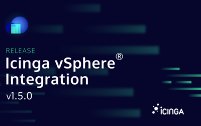 Releasing Icinga vSphere® Integration v1.5.0