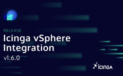 Releasing Icinga vSphere® Integration v1.6
