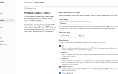A Short Overview: GitLab Tokens