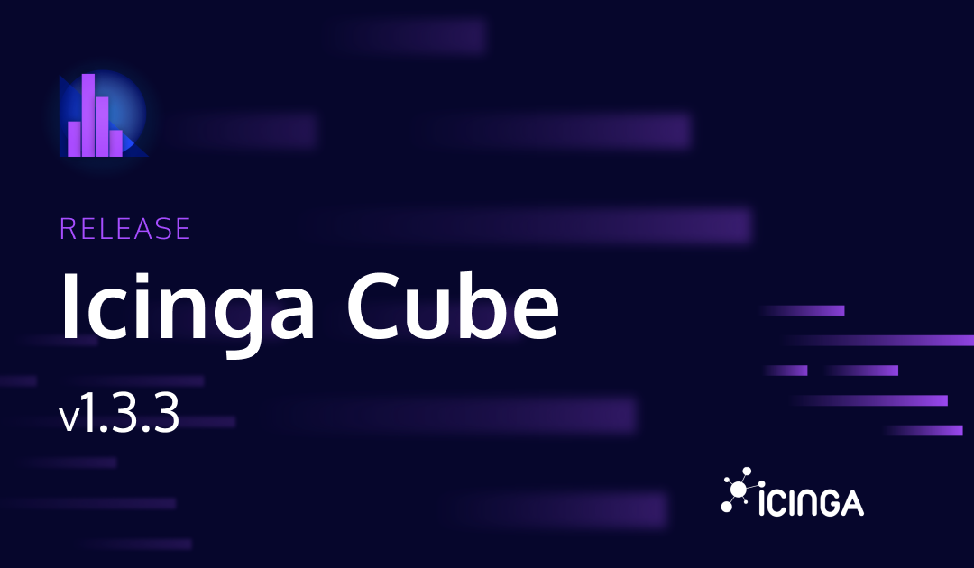 Releasing Icinga Cube 1.3.3