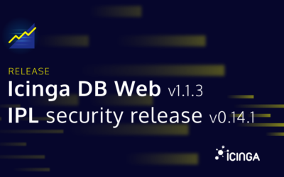 Releasing Icinga DB Web v1.1.3 and a IPL security release