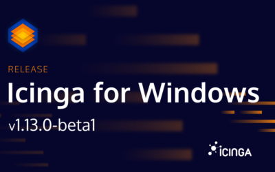 Releasing Icinga for Windows v1.13.0-Beta1