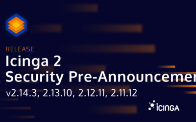 Icinga 2 Security Pre-Announcement