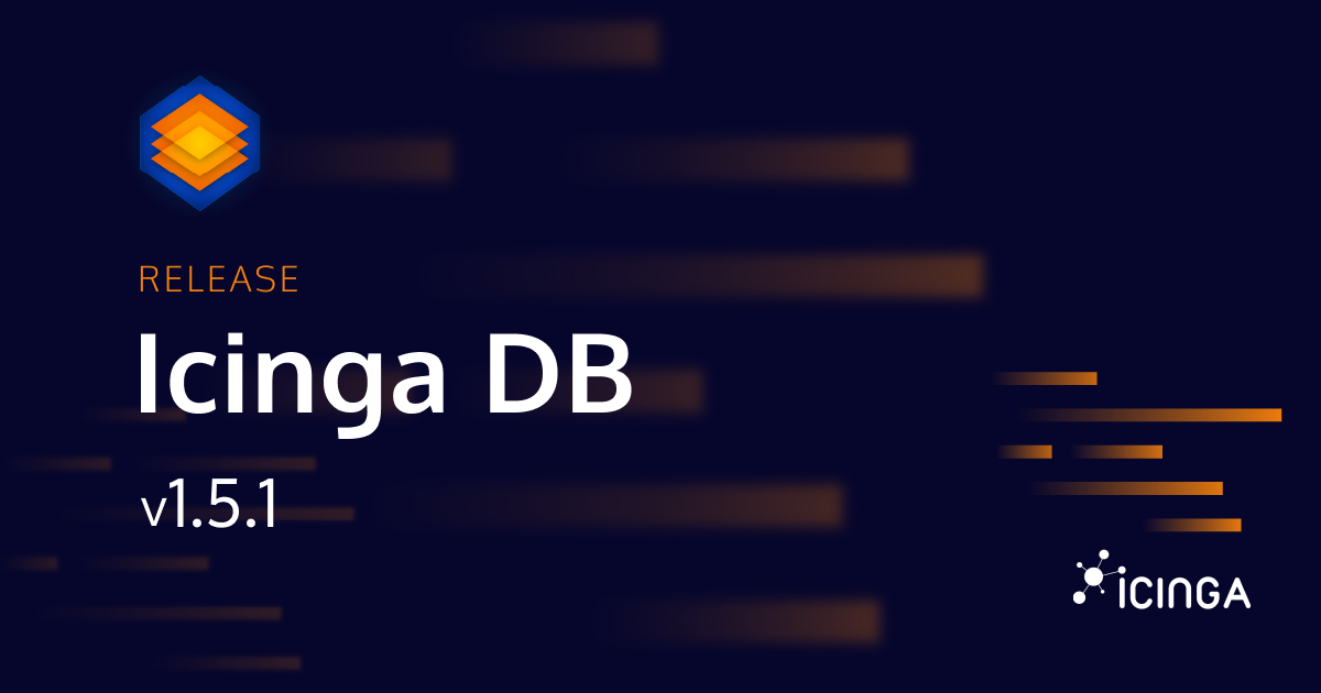 Releasing Icinga DB v1.5.1