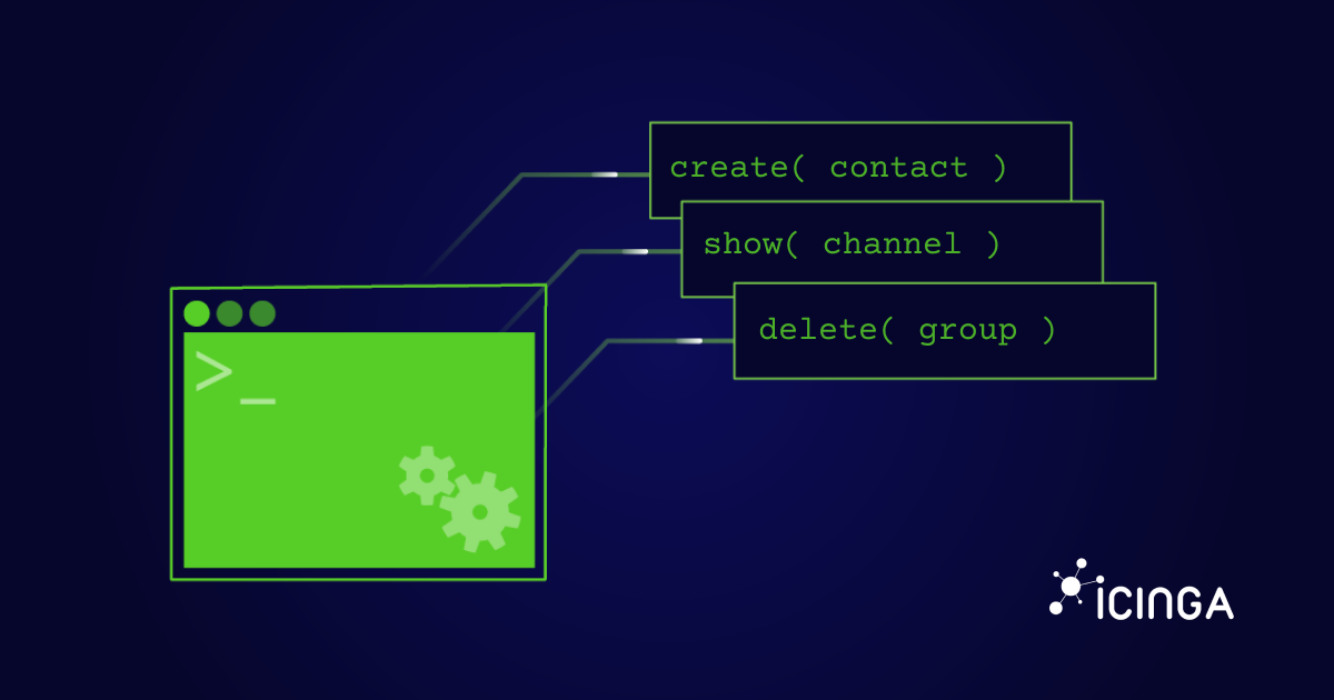 Icinga Notifications Web REST API contacts and contact groups